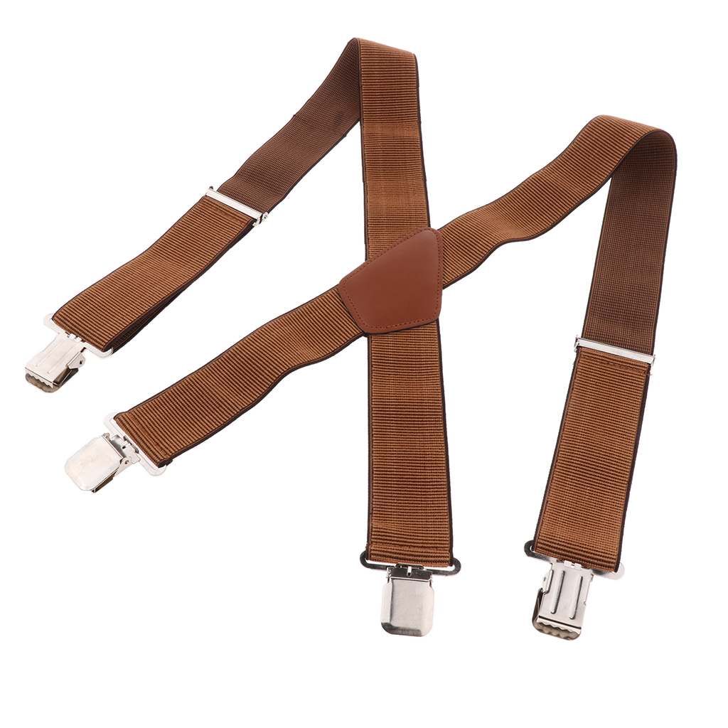 Suspender Clip Formal - Verstelbare Y-back bretels voor heren, formele