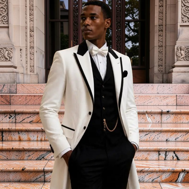 Men'S Formal Wear In Wedding - 3 stuks bruidspakken voor heren, slim