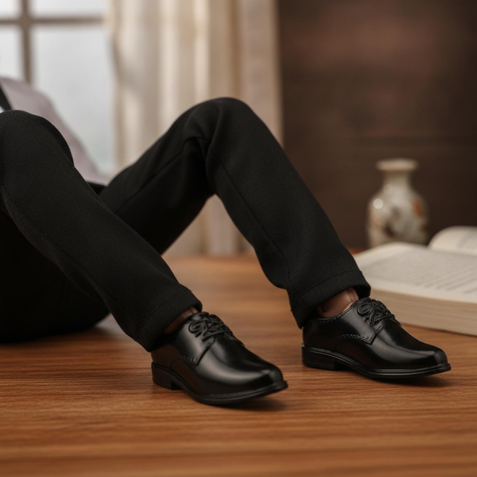 Scale - Men Formals & Ethnic Wear - Miniatuur Heren Formele Schoenen Gladde Afwerking