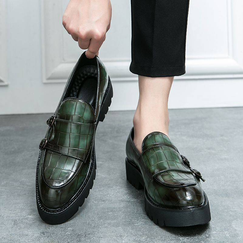 Men'S Formal Wear - Merk Modieuze Casual Leren Schoenen Mannen