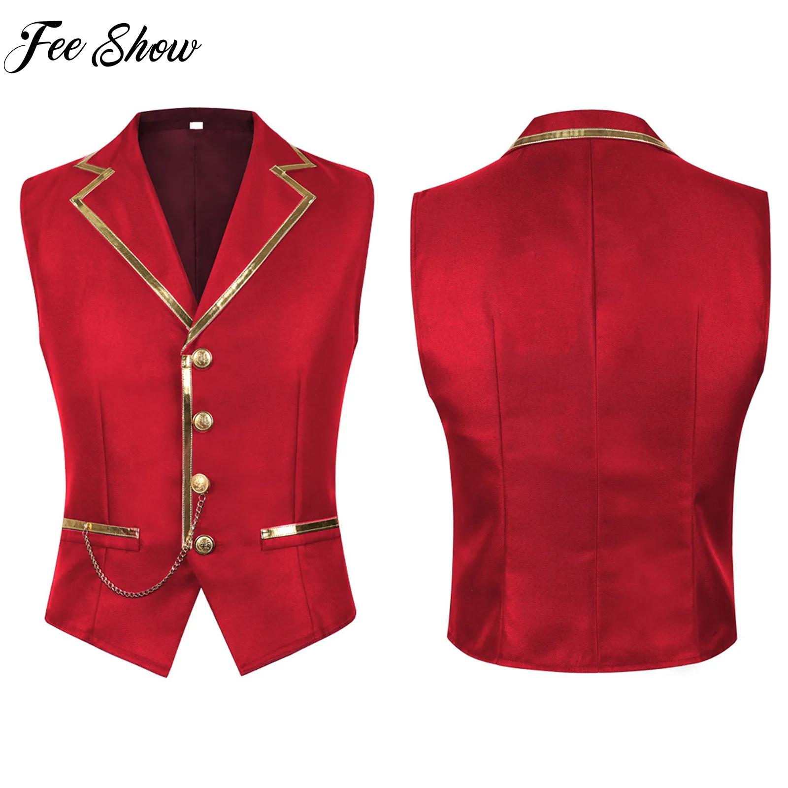 Formal Wear For Men Xxl - Heren Halloween Steampunk Vest Formele Avondfeest