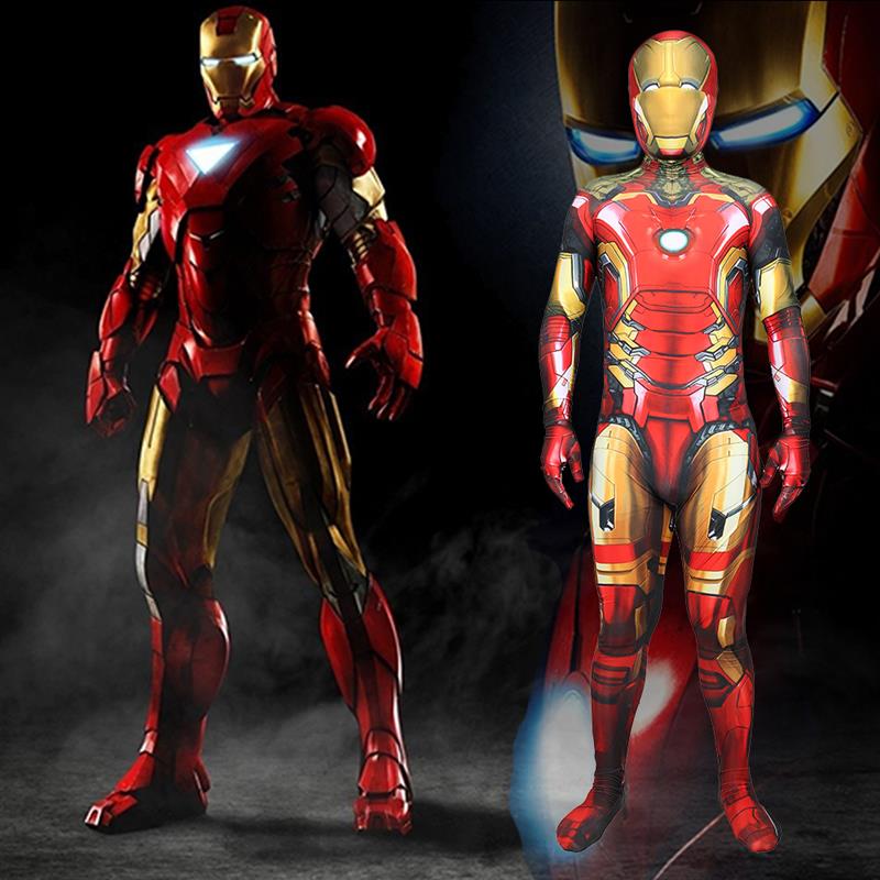 Men'S Ethnic & Formal Designer Wear Studio S - Iron Man Cosplaypak, strakke eendelige podiumkleding,