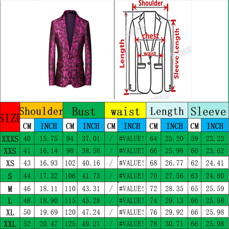 Rood heren colbert met lange m - Men Formal Wear Purple recensie en prijs