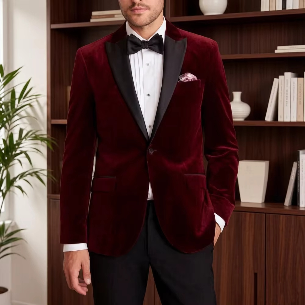 Fluwelen formele pak voor here - Men'S Formal Wear For Reception recensie en prijs
