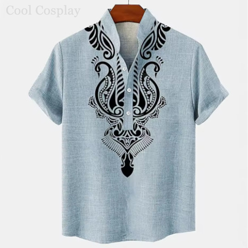 Mannelijke retro tops Henley-s - Men'S Ethnic & Formal Designer Wear Studio S recensie en prijs