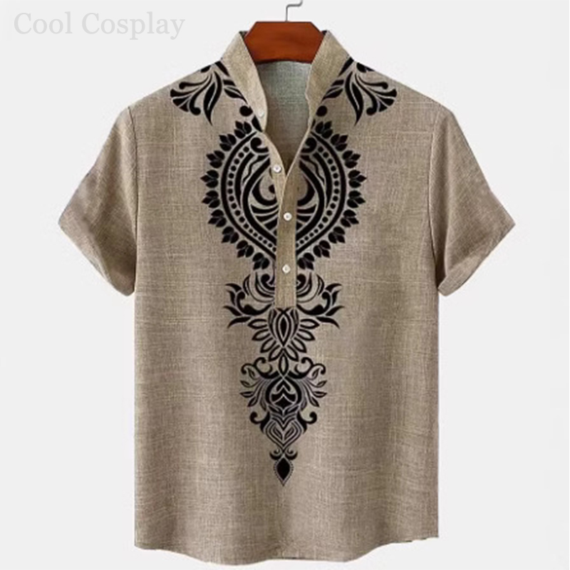 Mannelijke retro tops Henley-s - Men'S Ethnic & Formal Designer Wear Studio S recensie en prijs