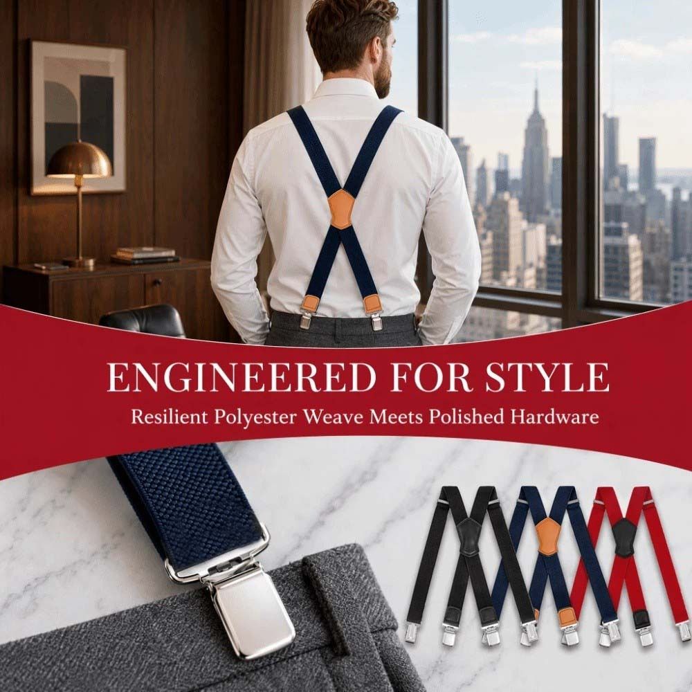 Elastische, stevige bretels, v - Suspender Clip Formal recensie en prijs