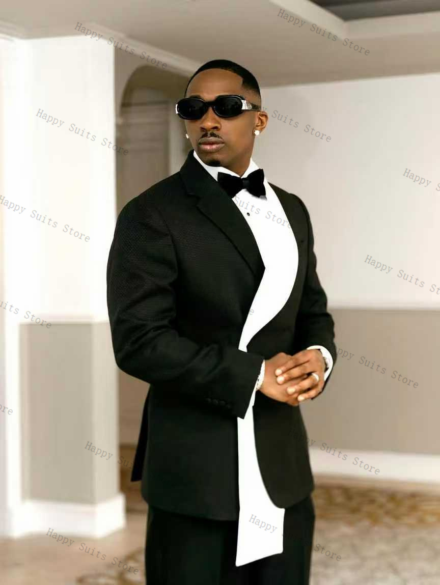 Zwart Wit Mannen Pak Set 2 Stu - Formal Wear For Men Black Suit recensie en prijs