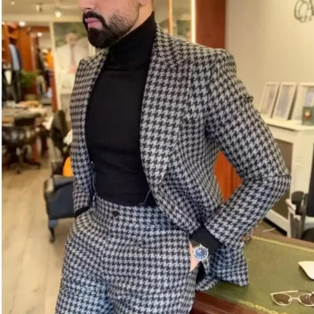Houndstooth Vintage Herenpak P - Men'S Formal Wear In Wedding recensie en prijs