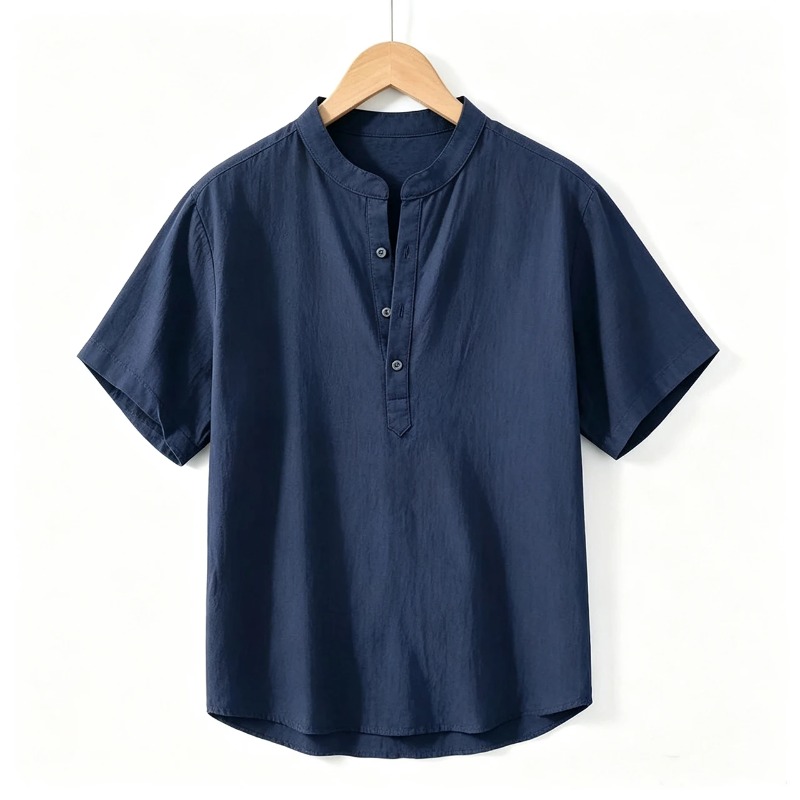 Zomer dunne shirts met korte m - Mens Formal recensie en prijs
