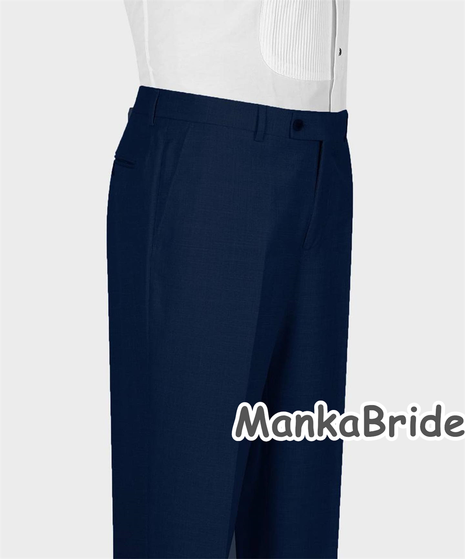 Elegante Marineblauwe Klassiek - Men Formal Wear Blue recensie en prijs