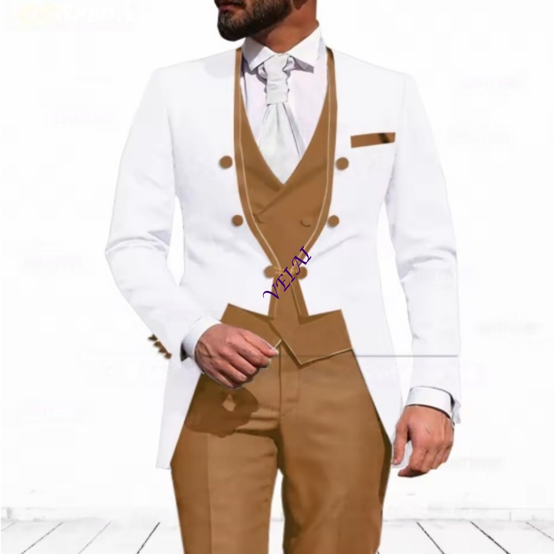 Op maat gemaakt hemelsblauw 3- - Men'S Formal Wear recensie en prijs