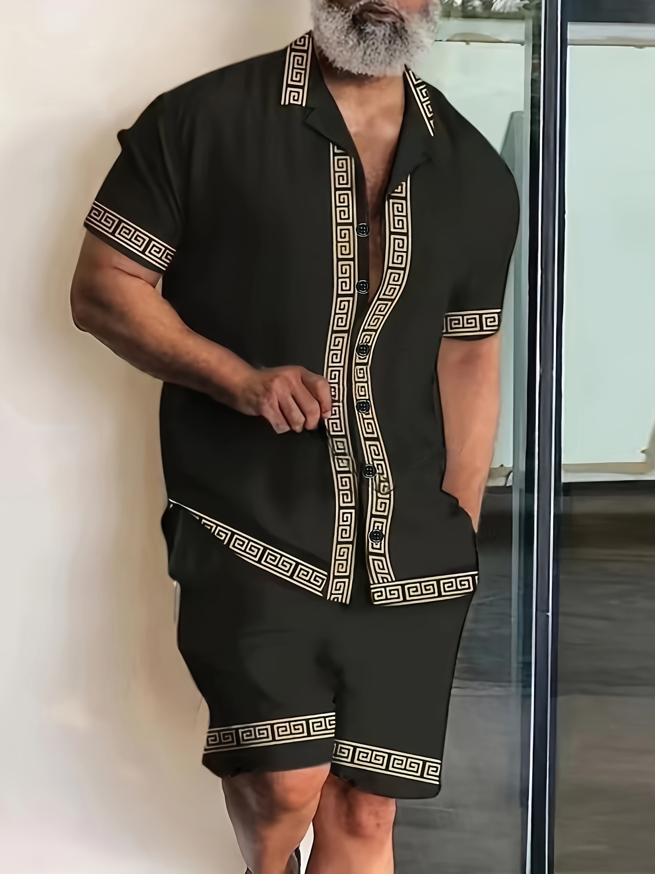Herenshirtset zomer retro etni - Men'S Ethnic & Formal Designer Wear Studio S recensie en prijs