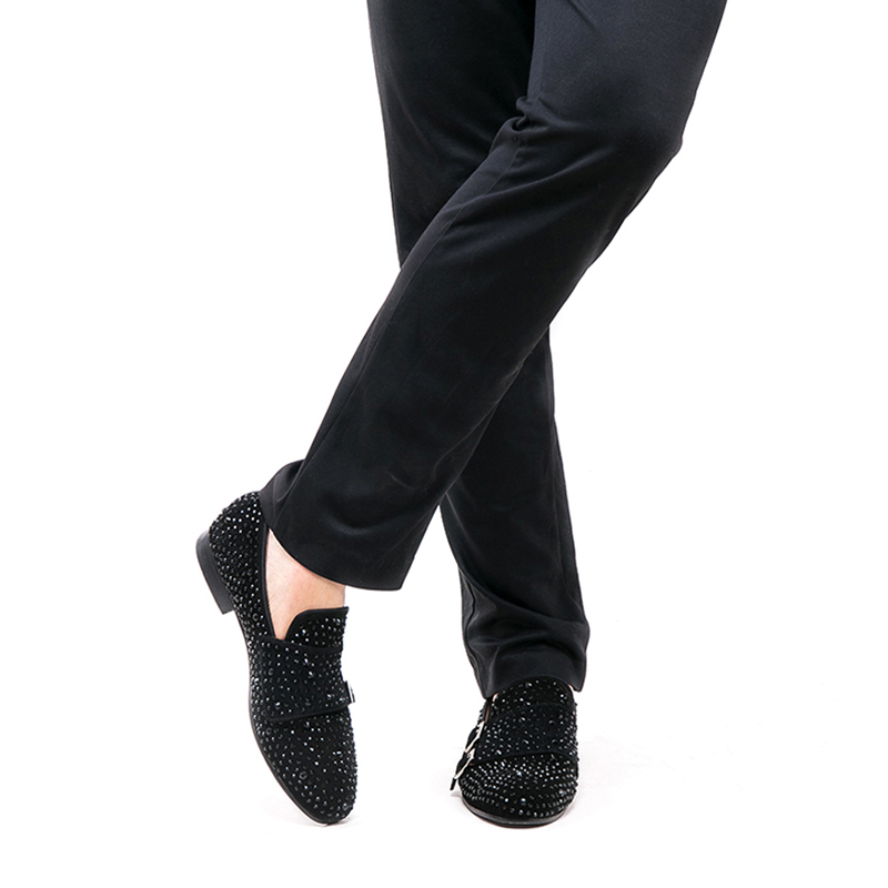 Piergitar Nieuwe Zwarte Suede  - Men'S Formal Wear recensie en prijs