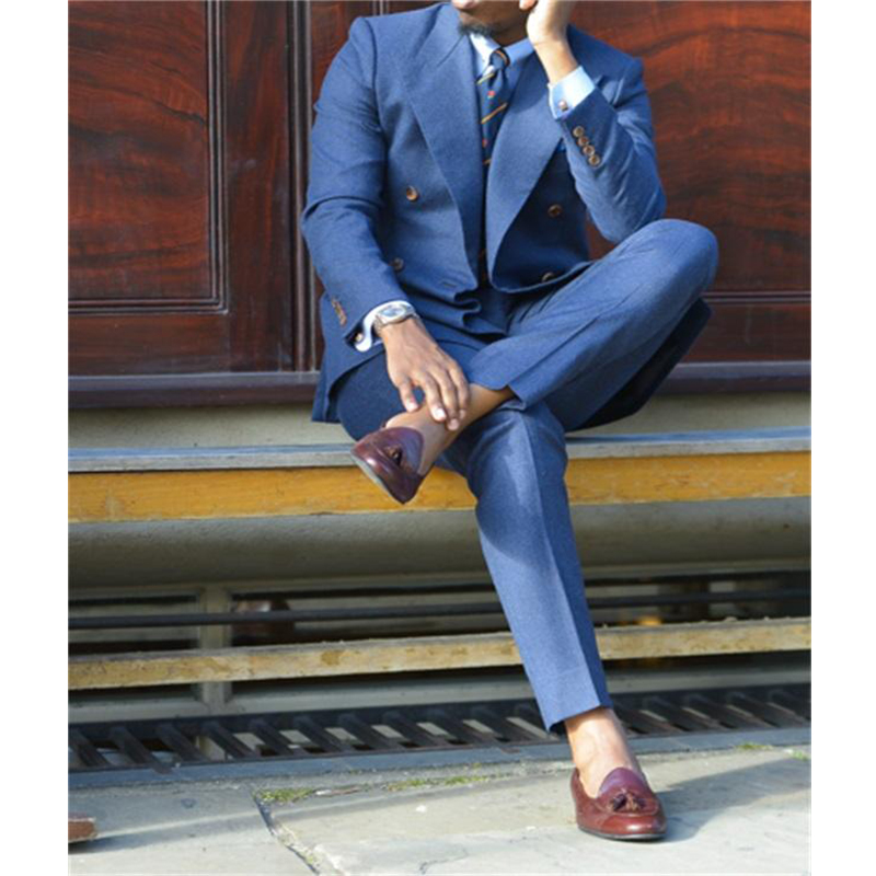Donkerblauw Formele Heren Pakk - Men Formal Wear Blue recensie en prijs