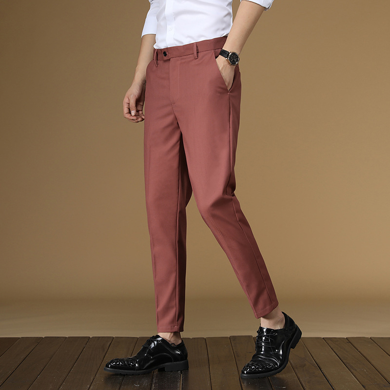 Zomer Pak Broek Mannen Rood Zw - Formal Wear For Men Black Suit recensie en prijs