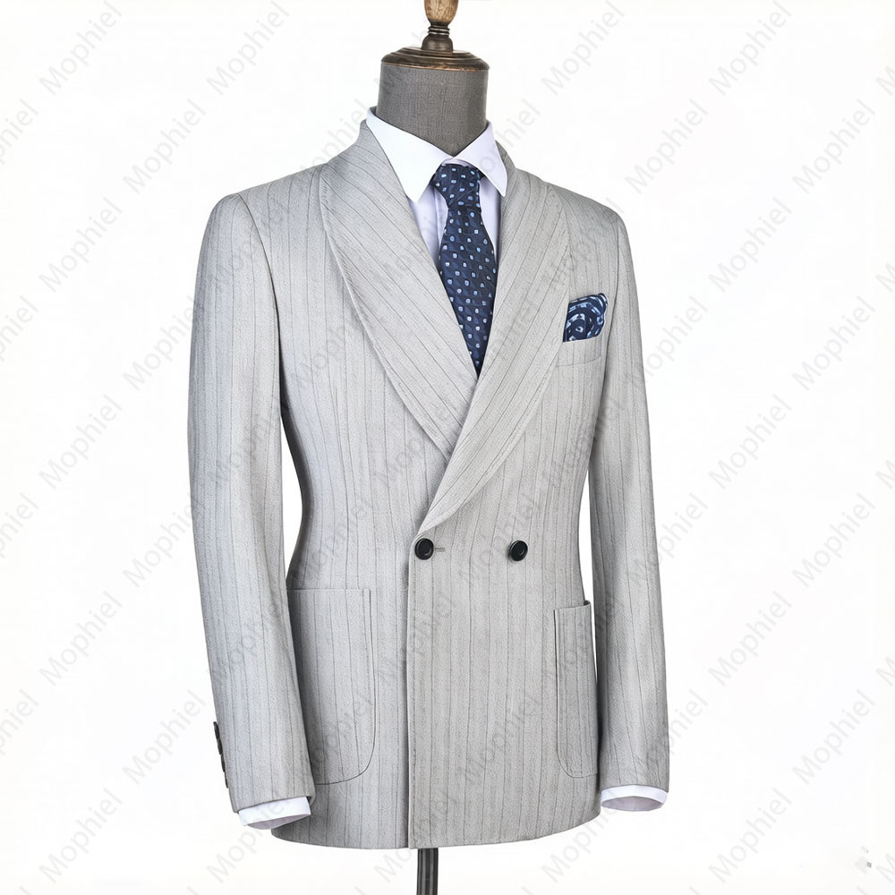 Mophiel Lichtgrijs Herenpak Ge - Men'S Formal Wear recensie en prijs