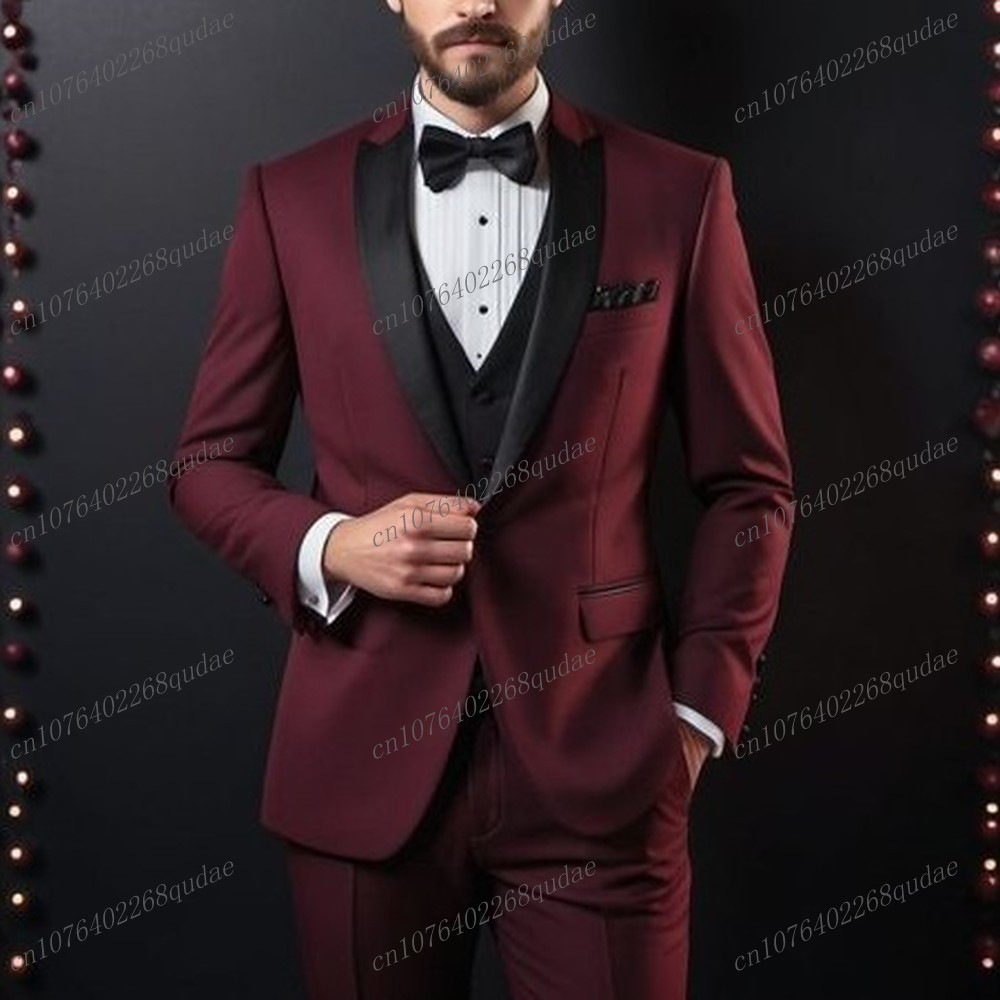 Paars En Zwart Formele Mannen  - Men Formal Wear Purple recensie en prijs