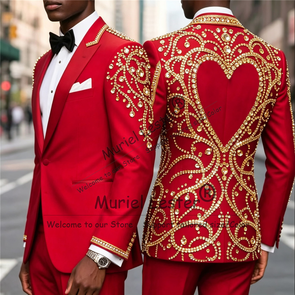 3-delige set gouden diamantver - Men'S Formal Wear In Wedding recensie en prijs