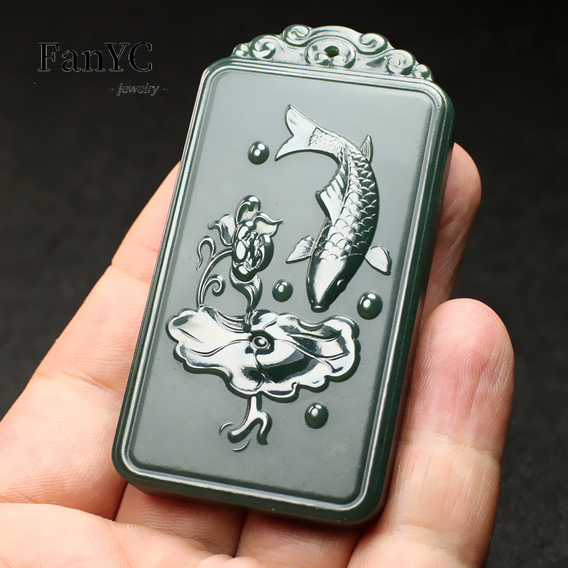 Natuurlijke Hetian Jade Qingyu - Men'S Ethnic & Formal Designer Wear Studio S recensie en prijs