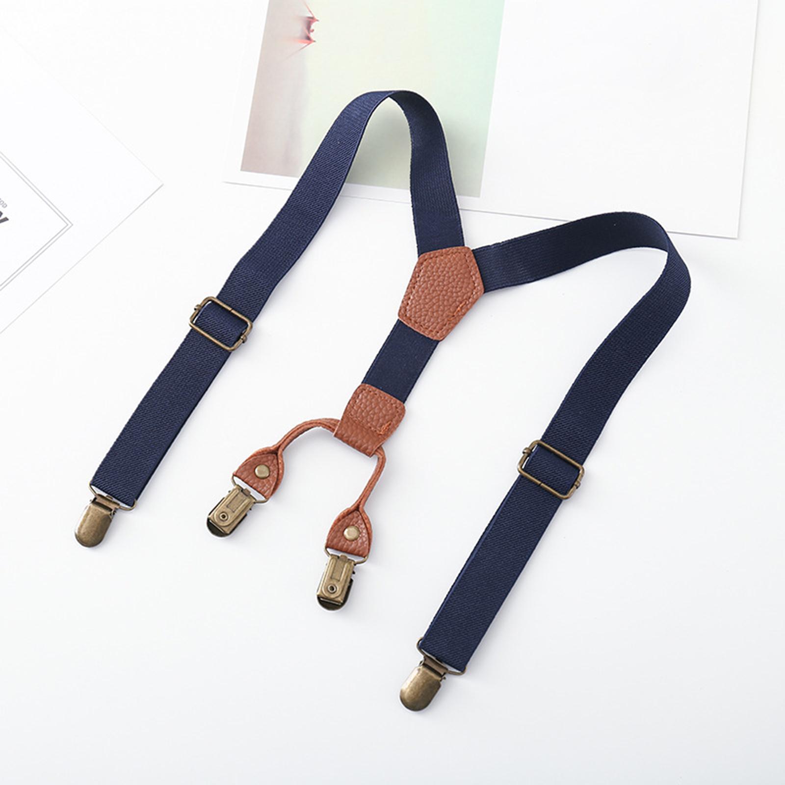Jongens Bretels Effen Kleur He - Suspender Clip Formal recensie en prijs