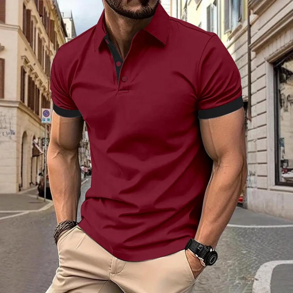 Heren tops met revers, korte m - Men'S Polo Formal Wear recensie en prijs