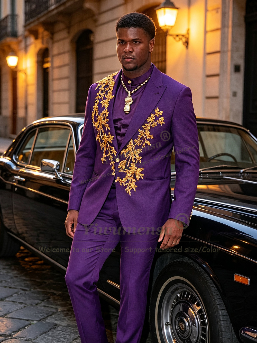 Uniek Ontwerp Paarse Pakken He - Men Formal Wear Purple recensie en prijs