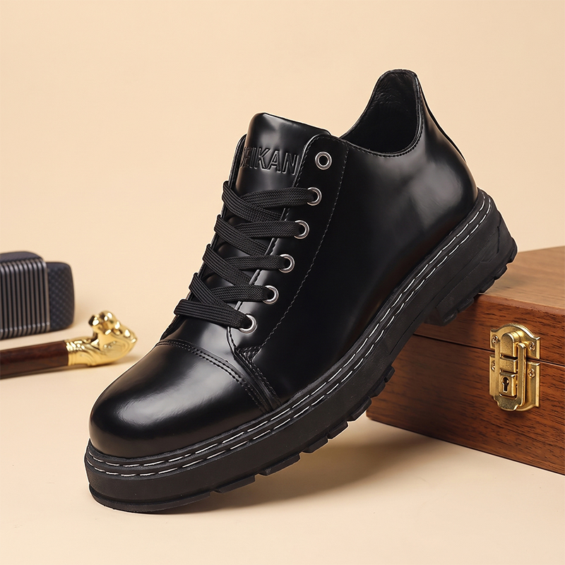 Heren zwarte leren veterschoen - Men'S Formal Wear recensie en prijs