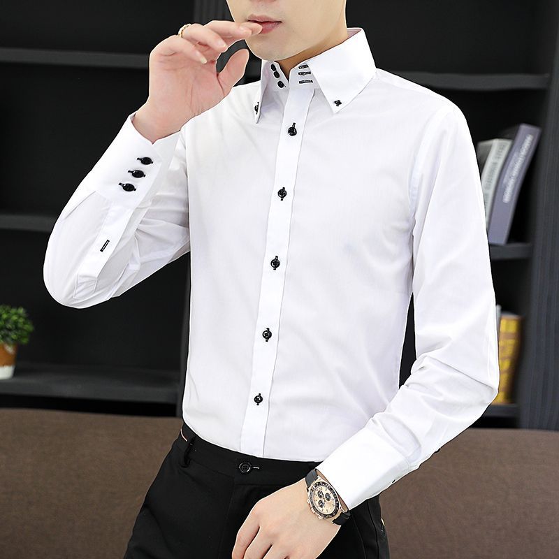 Lente Herfst Heren Executive S - Men Formal Wear Shirts recensie en prijs