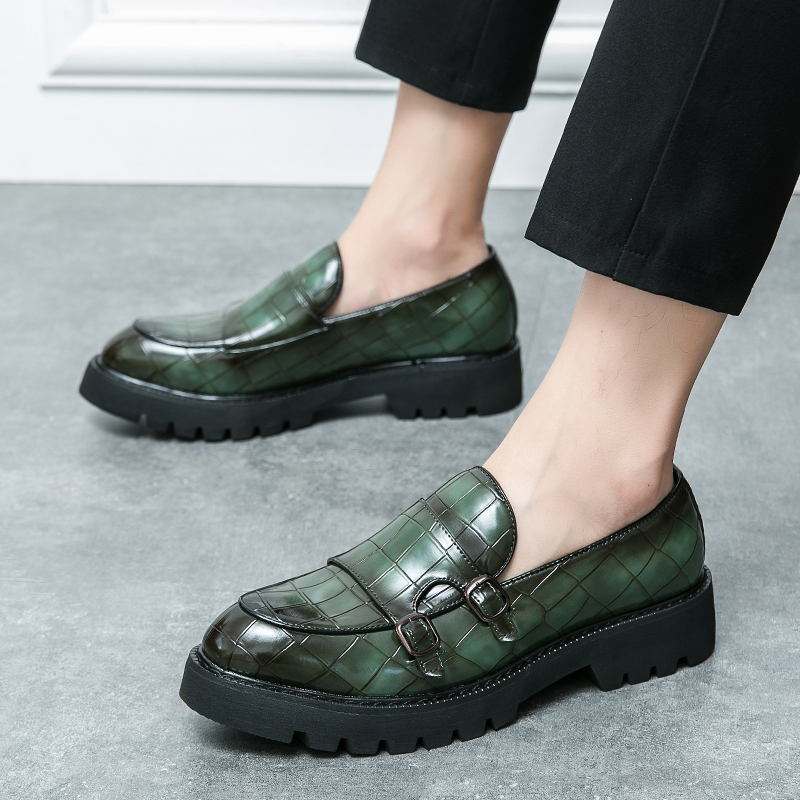 Merk Modieuze Casual Leren Sch - Men'S Formal Wear recensie en prijs