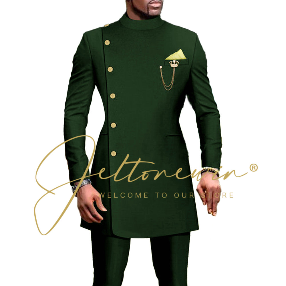 Donkergroen Pak Voor Mannen Do - Men Formal Wear Green recensie en prijs