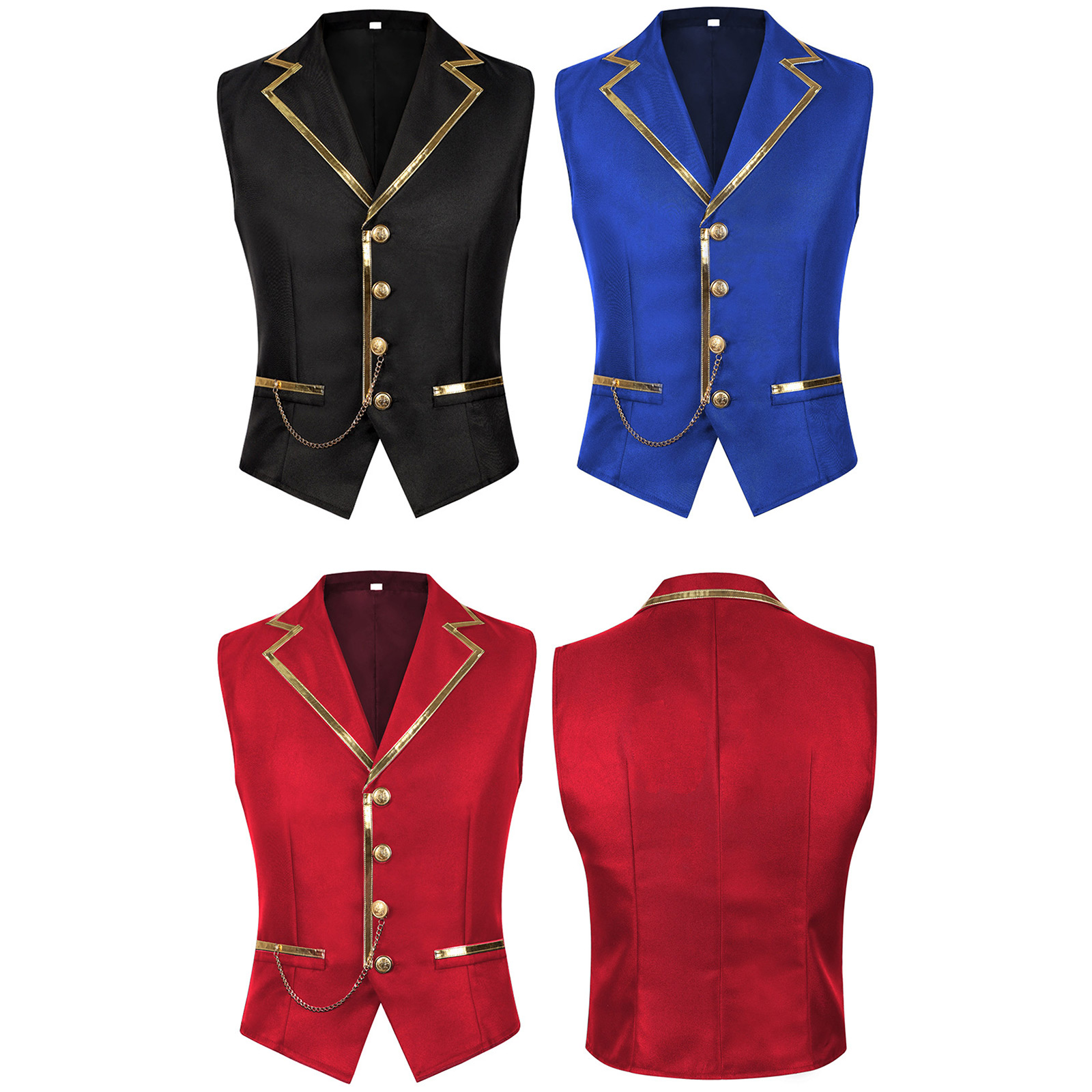 Heren Halloween Steampunk Vest - Formal Wear For Men Xxl recensie en prijs