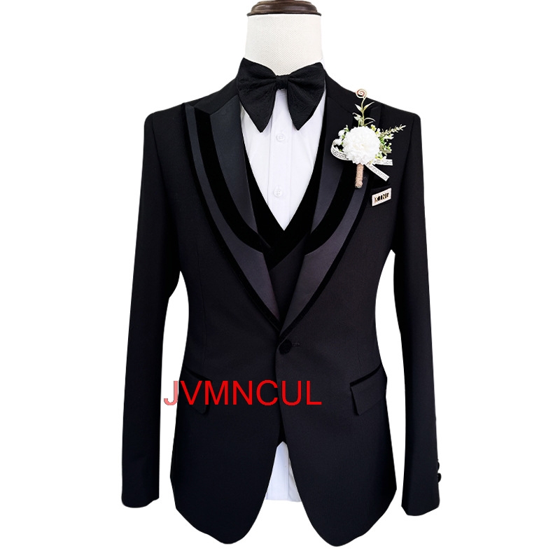 Heren 3-delig pak slim fit bru - Men'S Formal Wear For Reception recensie en prijs