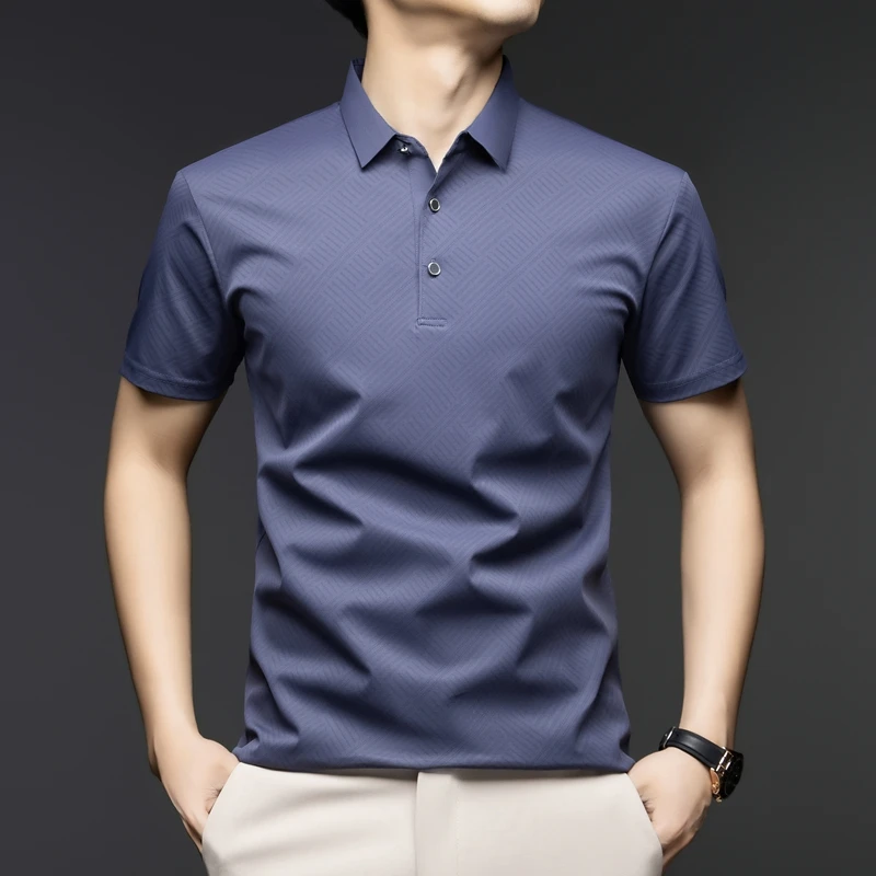 Heren elegante patroon poloshi - Men'S Polo Formal Wear recensie en prijs
