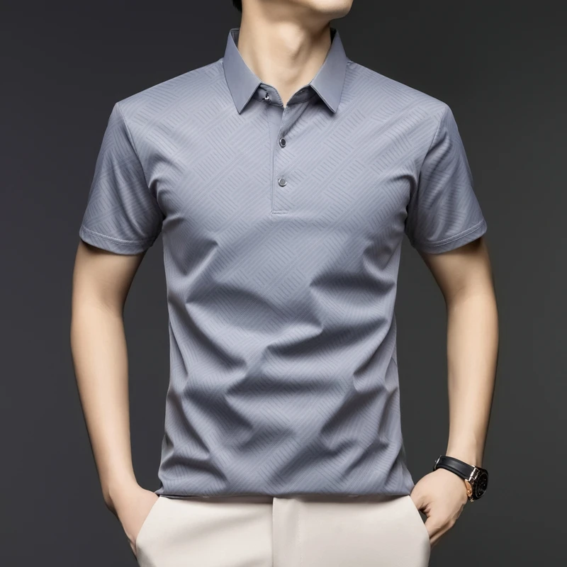 Heren elegante patroon poloshi - Men'S Polo Formal Wear recensie en prijs